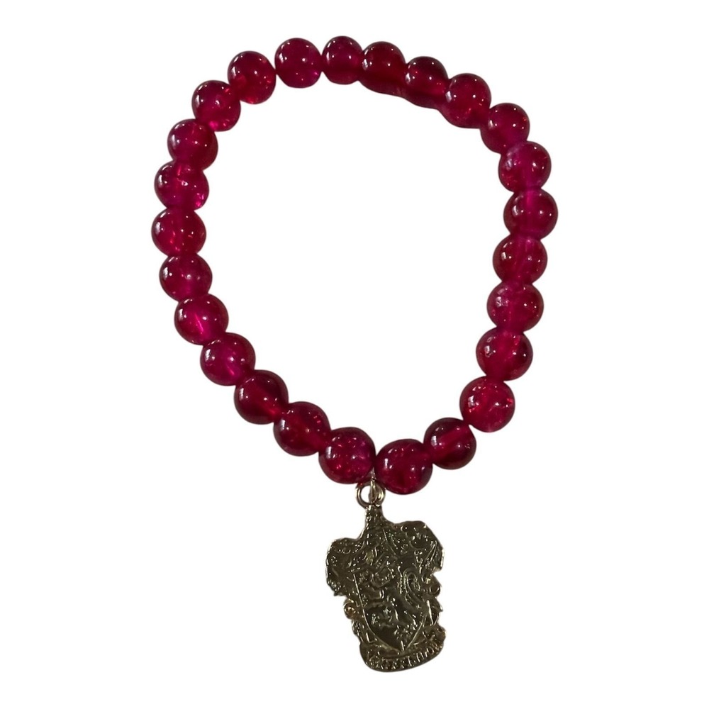 Official Harry Potter Gryffindor Charm Bracelet – Licensed TM © WBEI